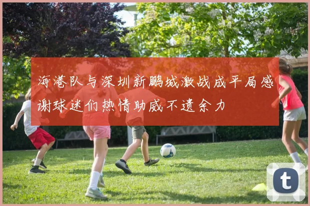 海港队与深圳新鹏城激战成平局感谢球迷们热情助威不遗余力